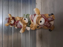 ohgreen 3 rendieren op elkaar met lichtjes