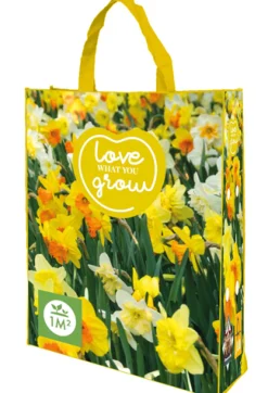 ohgreen 1 shopping bag met narcissen mix 'love what you grow'