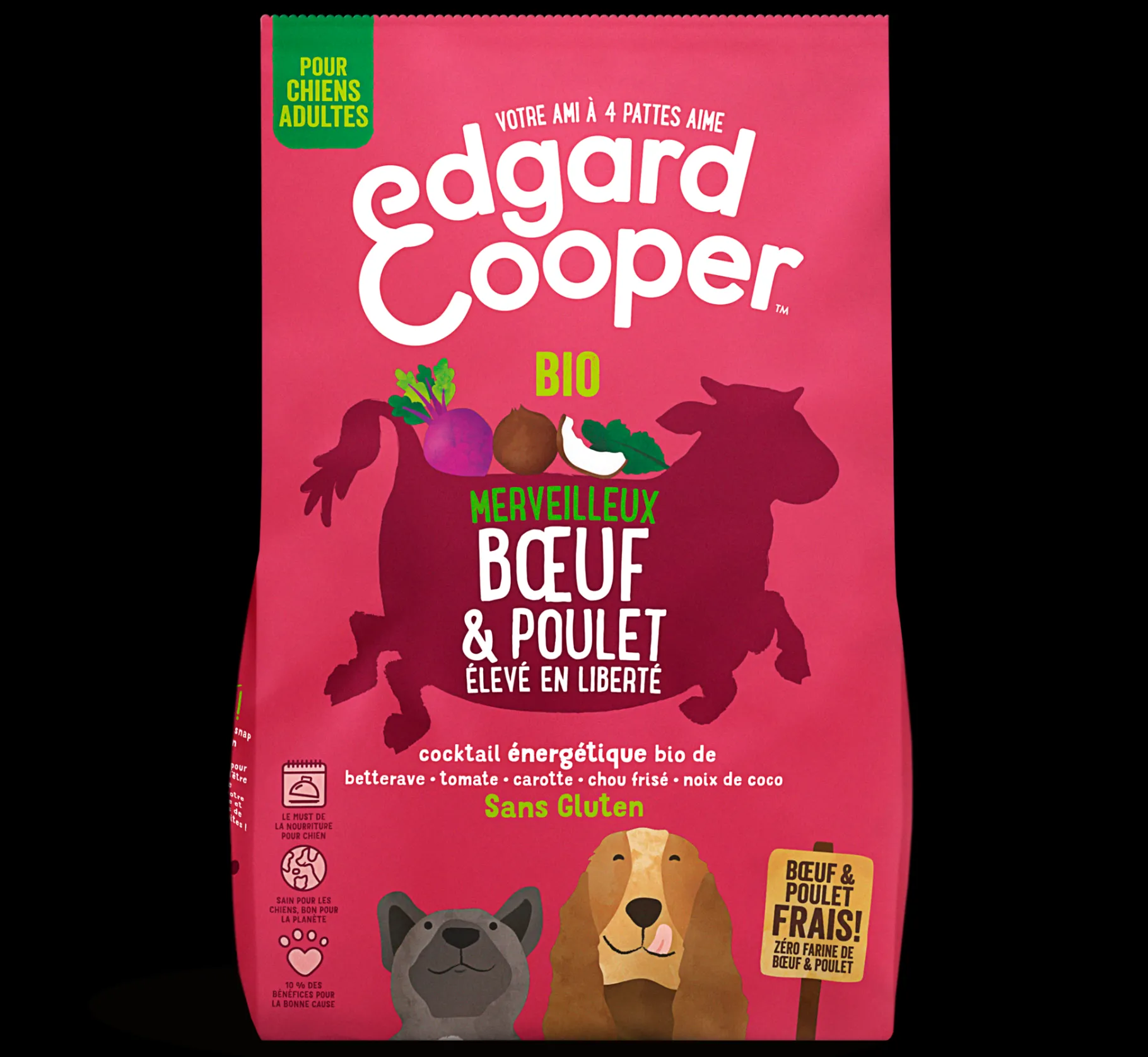 ohgreen Ad brokjes bio rund&kip 700g