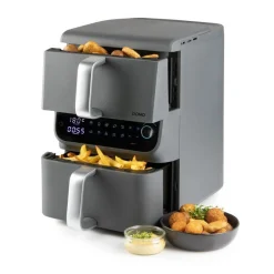 ohgreen Airfryer double fry zone verticaal 3,5+6,5l