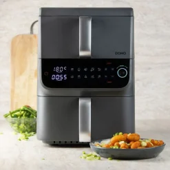 ohgreen Airfryer double fry zone verticaal 3,5+6,5l