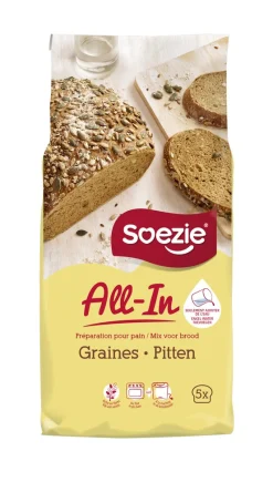 ohgreen All-in-mix voor brood met pitten