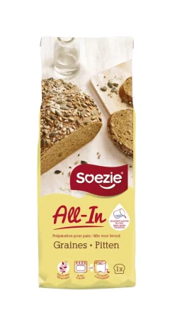 ohgreen All-in-mix voor brood met pitten
