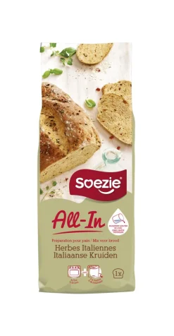 ohgreen All-in-mix voor Italiaans kruidenbrood