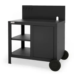 ohgreen Allure Zwarte buffetkast (voor plancha's van 45 tot 75 cm)