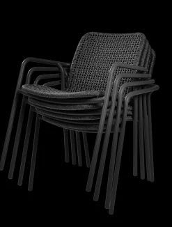 ohgreen Armstoel Aruba antracite