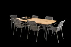 ohgreen Armstoel Aruba antracite