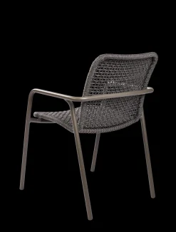 ohgreen Armstoel Aruba quartz grijs