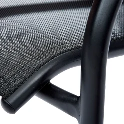 ohgreen Armstoel Blacksun aluminium en textileen