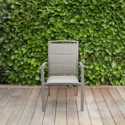 ohgreen Armstoel Modulo grijs antraciet