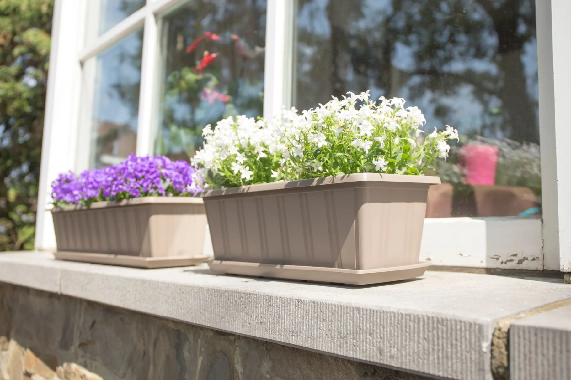 ohgreen Balkonbak Super 80 cm Taupe