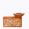 ohgreen Barbecue Island d88cm met grote houtopslag