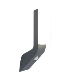 ohgreen Bati wandlamp met sensor antraciet grijs led 15w