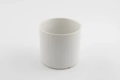 ohgreen BLOEMPOT CILINDER BASIC MINI Ø 10CM MAT WIT