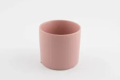ohgreen BLOEMPOT CILINDER BASIC MINI Ø 10CM MAT ROZE
