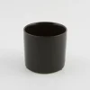 ohgreen BLOEMPOT CILINDER BASIC MINI Ø 10CM MAT ZWART