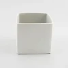 ohgreen BLOEMPOT VIERKANT BASIC MINI Ø 7CM MAT WIT