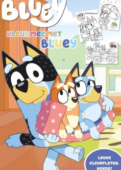 ohgreen Bluey - kleur mee met bluey