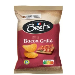 ohgreen Brets chips met gegrilde bacon smaak