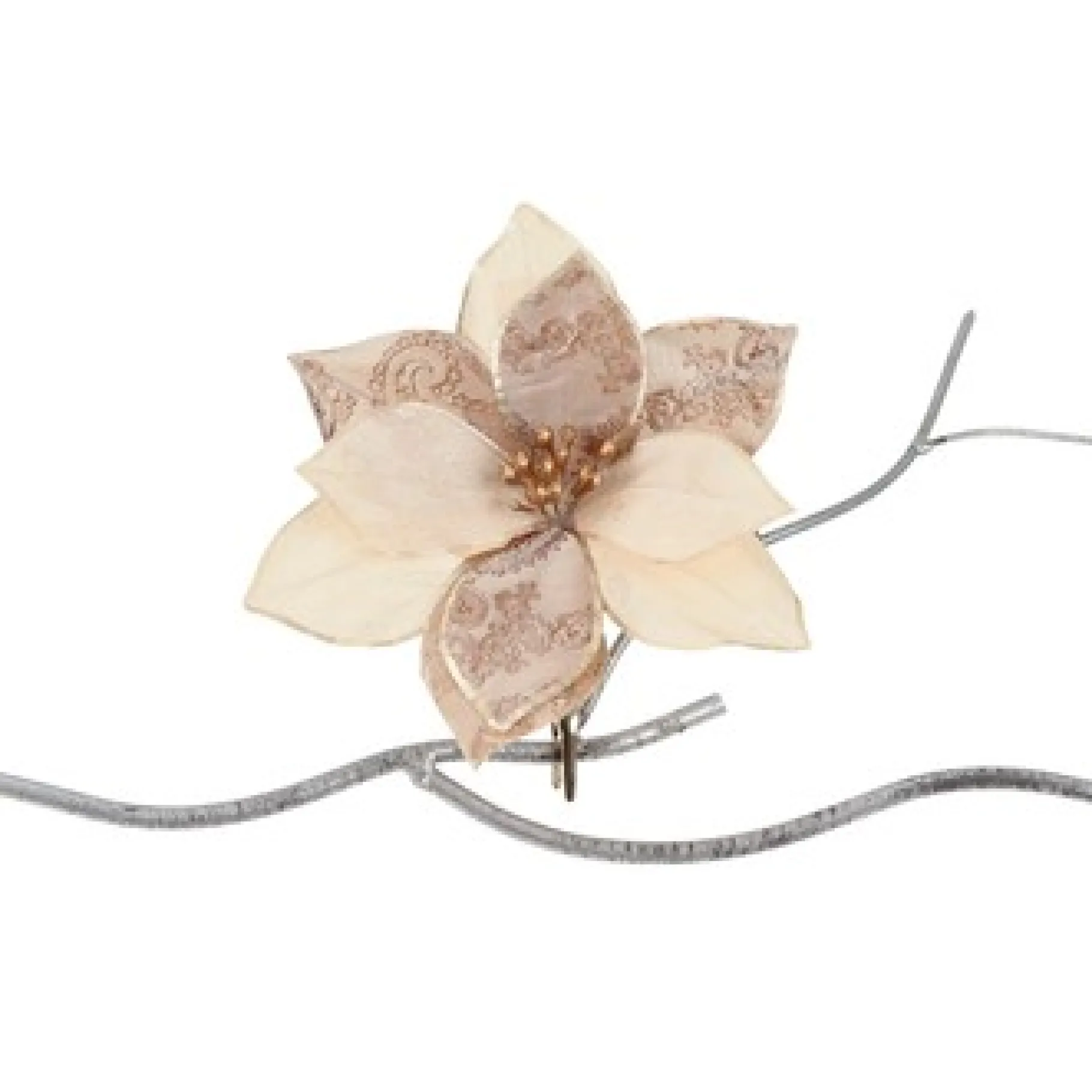 ohgreen Brokaat bloem op clip