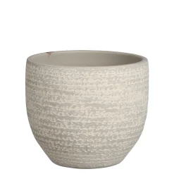 ohgreen Carrie pot rond licht grijs - h14xd16cm