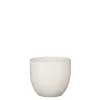 ohgreen Carrie pot rond wit glaze - h14xd16cm