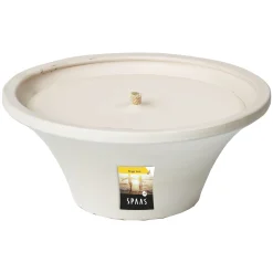 ohgreen Citronellakaars in witte schaal - Ginger Love