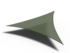 ohgreen Coolfit schaduwdoek driehoek, 500x500x500cm, olijf