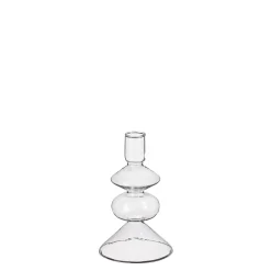 ohgreen Costa kandelaar glas - h14,5xd9cm