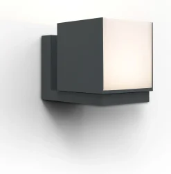 ohgreen Cuba wandlamp donkergrijs led 12.2w