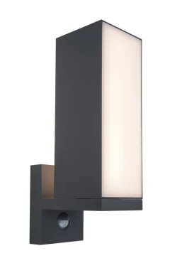 ohgreen Cuba wandlamp met sensor donkergrijs led 14w