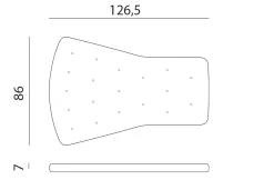 ohgreen Cuscino Folio Comfort Felce Sunbrella