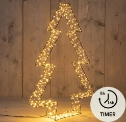 ohgreen 3d boom metaal zwart 56cm/ 540 led