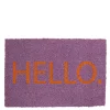 ohgreen Deurmat hello - l60xb40xh1,5cm