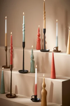 ohgreen Dip-dye dinerkaars 2 stuks - h30xd2,2cm