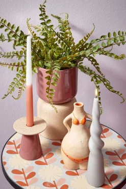 ohgreen Dip-dye dinerkaars 2 stuks - h30xd2,2cm