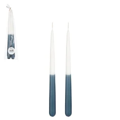 ohgreen Dip-dye Dinerkaars - Set van 2 - H30 x 2,2 cm