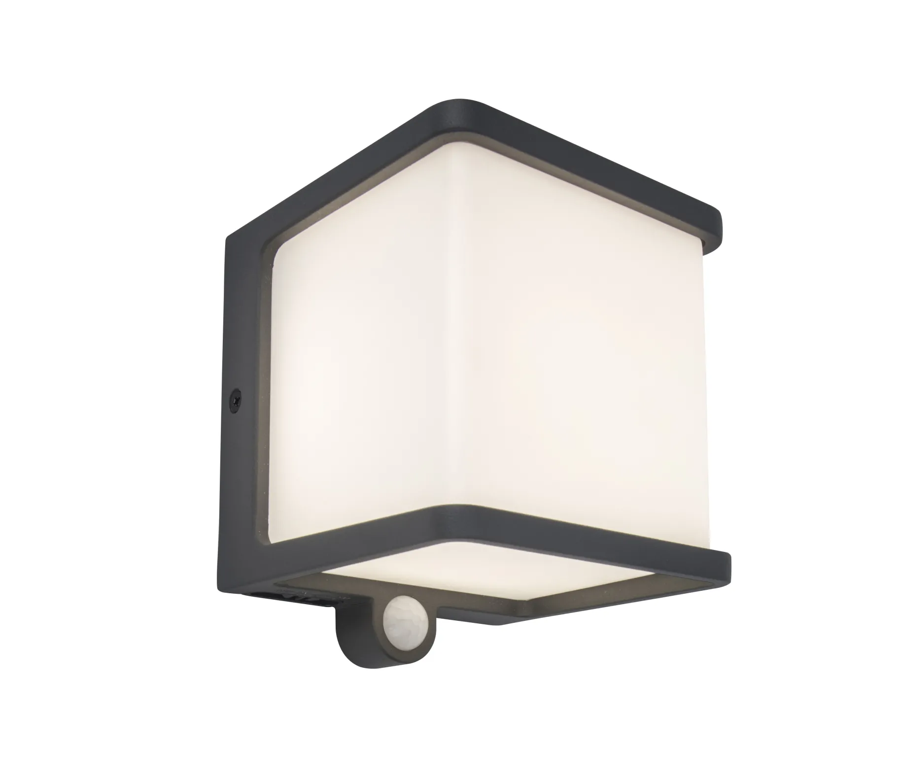 ohgreen Doblo solar wandlamp met sensor antractiet grijs led 7.5w