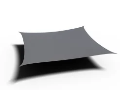 ohgreen Dreamsail schaduwdoek vierkant, 500x500cm, grijs