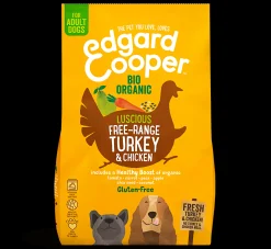 ohgreen Edgard & cooper, hondenbrokken voor adult kalkoen & kip, 7kg