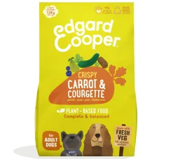 ohgreen Edgard & cooper, hondenbrokken voor adult plant based wortel, 1kg