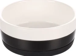 ohgreen Eet- en drinkpot duke rond zwart & wit