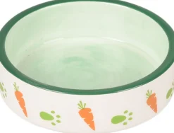 ohgreen Eet- en drinkpot iggy rond wit & groen