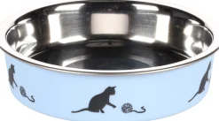 ohgreen Eetpot kat kena blauw 11,5cm 160ml