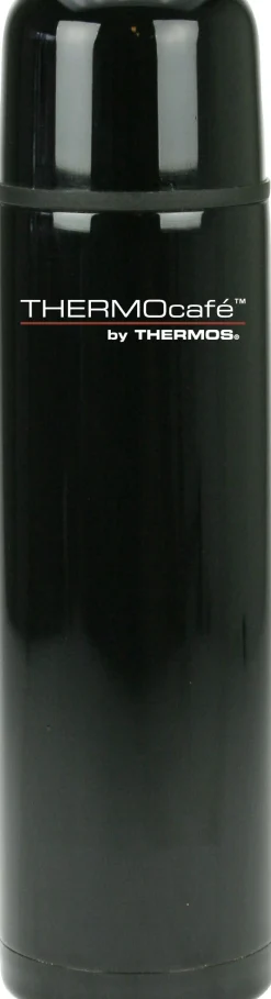 ohgreen Everyday ss fles 1 l - zwart rubber