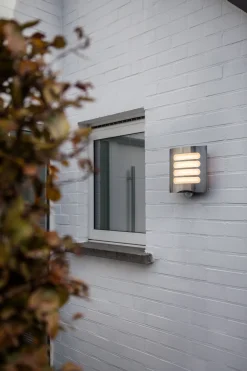 ohgreen Farell wandlamp met sensor led grijs