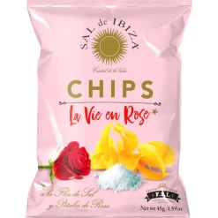 ohgreen Fleur de sel chips la vie en rose 45g