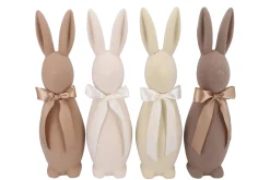 ohgreen Flock bruin konijn strik 20x20x70