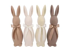 ohgreen Flock bruine konijn strik 14x14x42