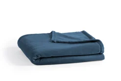 ohgreen FLOCON THROW 130x180 Fjord (dark blue) Polaire